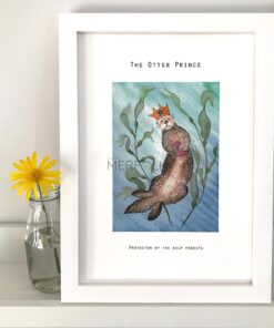 Framed Picture f The Sea Otter Prince