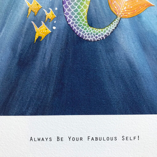 Always be your fabulous self ditty