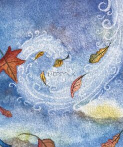 Felix Fox and Pumpkins in Autumn winds