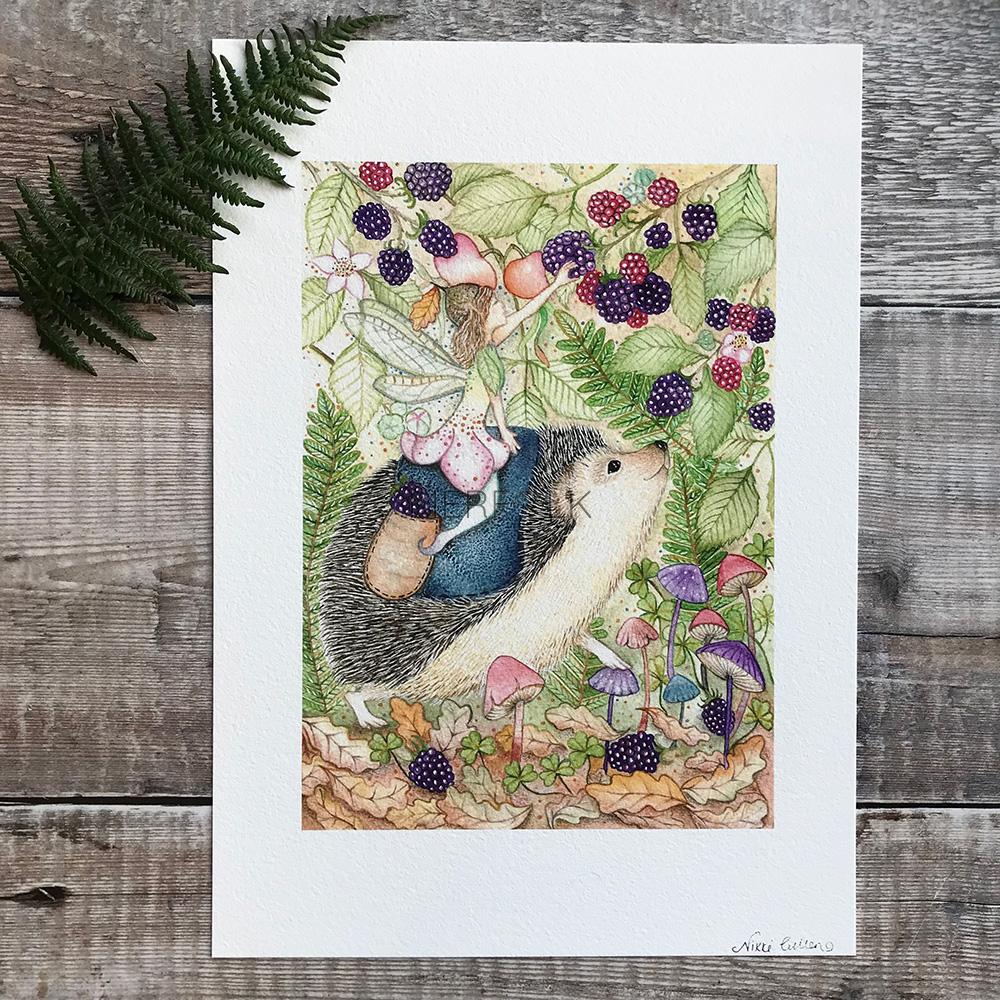 Fairies and Forests Watercolour Art