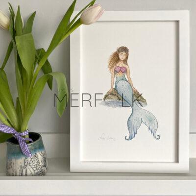 Serenity Mermaid Painting